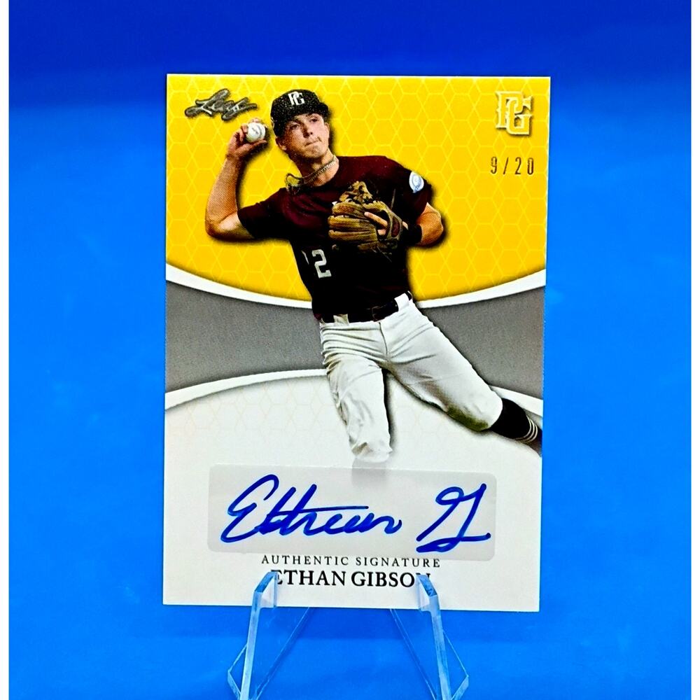 Ethan Gibson #BA-EG2 Perfect Game Nat Showcase 2022 SSP 09/20